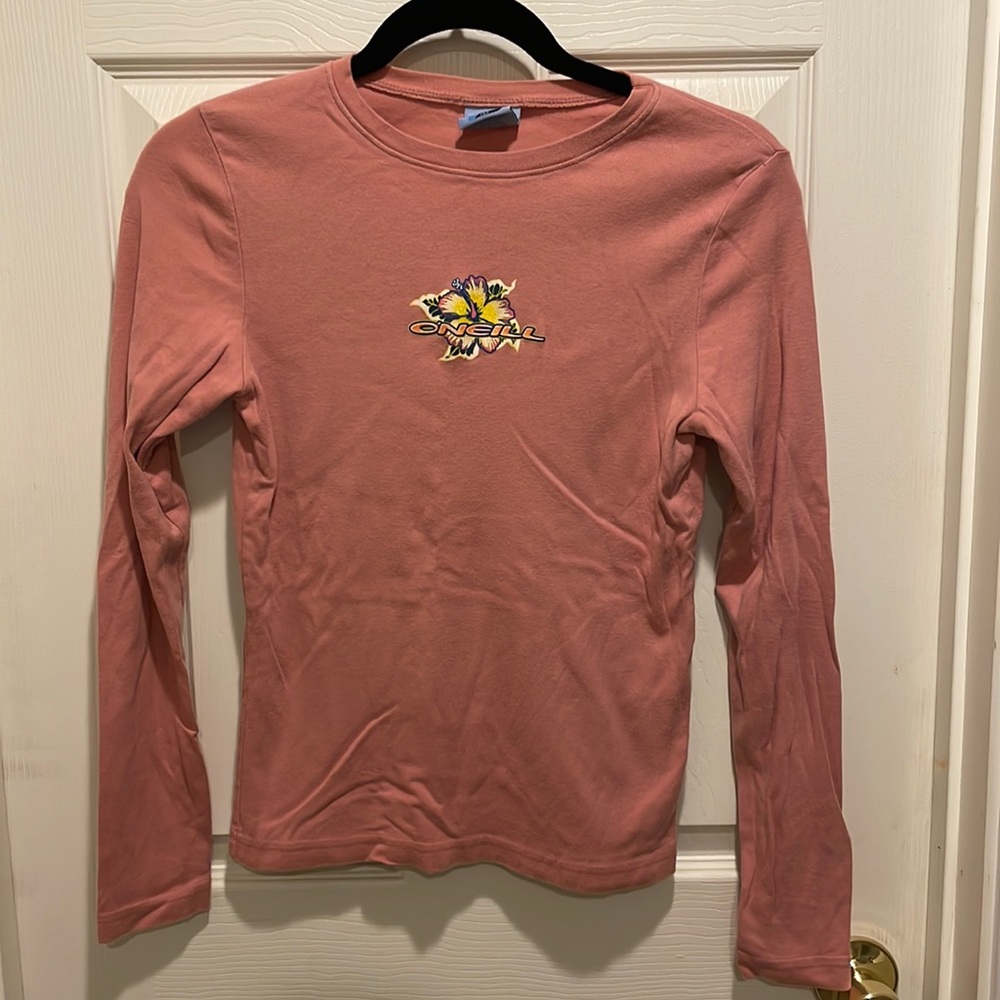 O’Neill hibiscus long sleeve shirt
